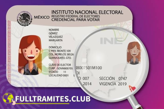 Trámite para obtener la credencial para votar en México